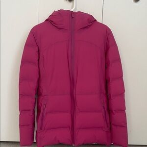 Lululemon Down Pink Puffer Jacket size 10